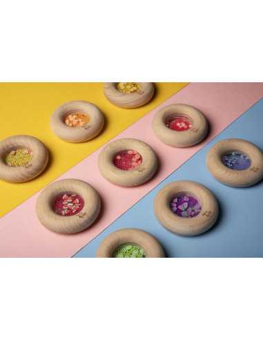 Hochet sensoriel raisin - Petit Boum Hochet sensoriel raisin - Petit Boum