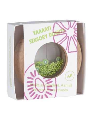 Hochet sensoriel kiwi - Petit Boum Hochet sensoriel kiwi - Petit Boum