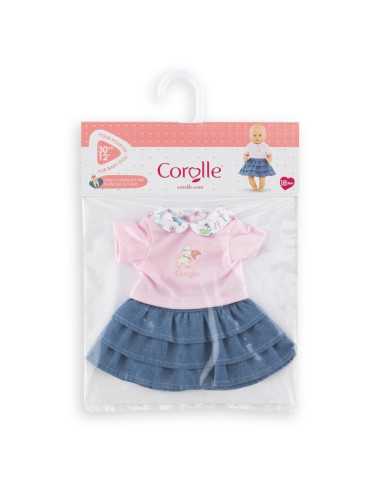 T-shirt et jupe pour poupée Week-end... T-shirt et jupe pour poupée Week-end...