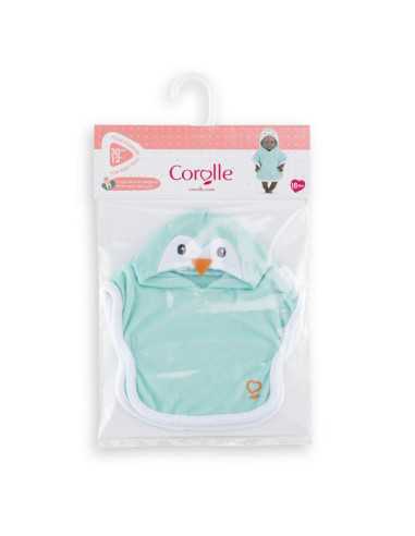 Cape de bain Pingouin pour poupée -... Cape de bain Pingouin pour poupée -...