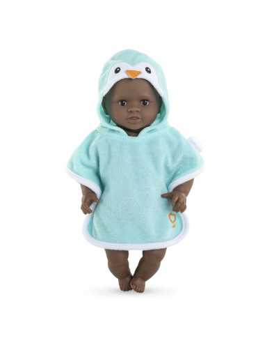 Cape de bain Pingouin pour poupée -... Cape de bain Pingouin pour poupée -...