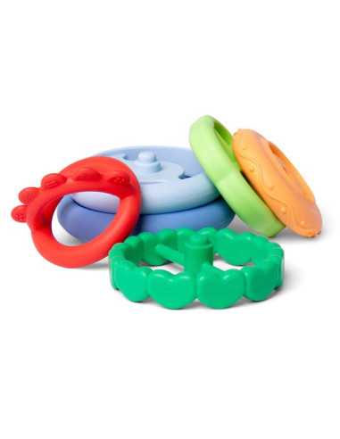 Jouet à empiler arc en ciel - Little L Jouet à empiler arc en ciel - Little L