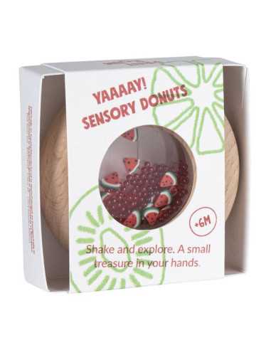 Hochet sensoriel pastèque - Petit Boum Hochet sensoriel pastèque - Petit Boum