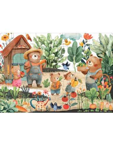 Puzzle magique à l'eau Le Potager -... Puzzle magique à l'eau Le Potager -...