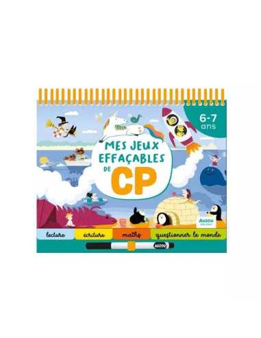 Mes jeux effaçables de CP - Auzou