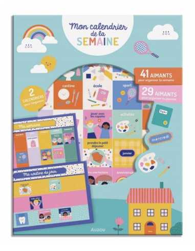Mon calendrier de la semaine - Auzou
