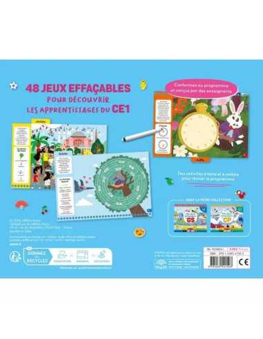Mes jeux effaçables de CE1 - Auzou Mes jeux effaçables de CE1 - Auzou