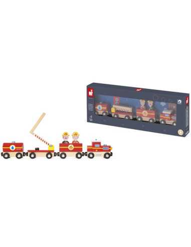 Train pompiers Story - Janod Train pompiers Story - Janod