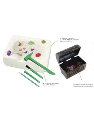 Mes trésors de Pirate à déterrer - Auzou Mes trésors de Pirate à déterrer - Auzou