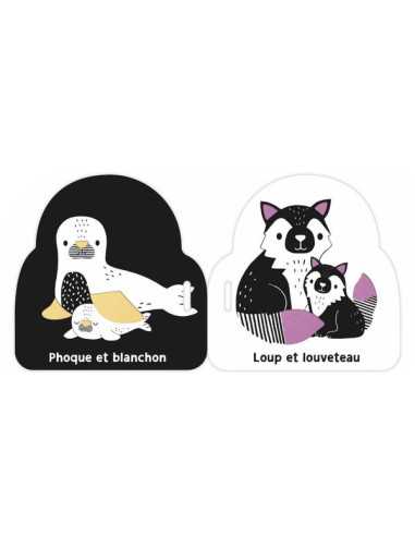 Livre poussette noir et blanc bébés... Livre poussette noir et blanc bébés...