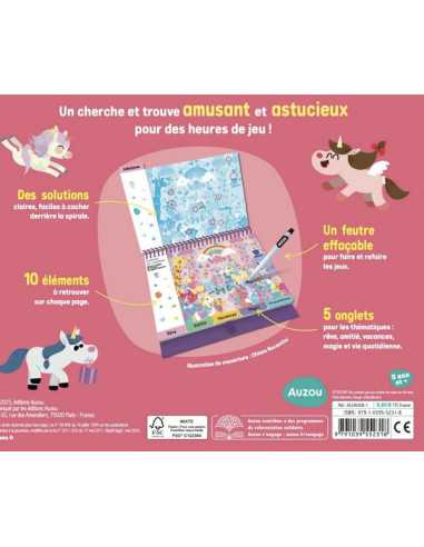Cherche et trouve licornes - Auzou Cherche et trouve licornes - Auzou