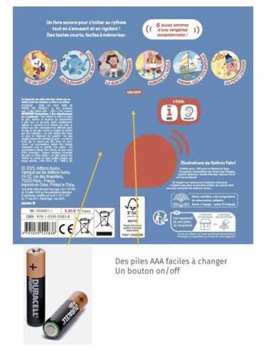 Livre sonore Mes comptines pour... Livre sonore Mes comptines pour...