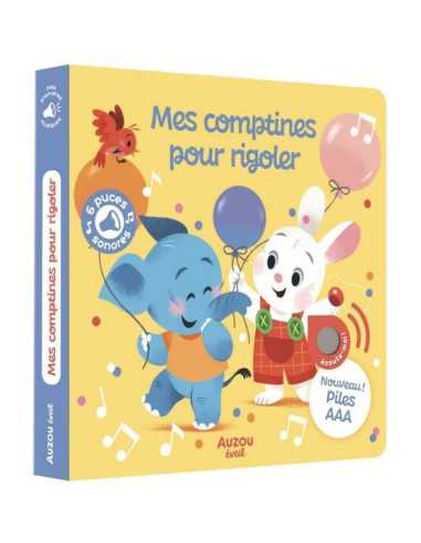 Livre sonore Mes comptines pour...