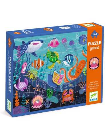 Puzzle géant Tactilo Mer - Djeco