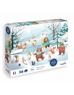 Puzzle Sous la neige 36...