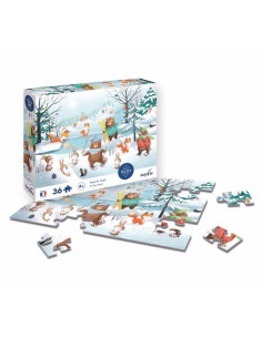 Puzzle Sous la neige 36... 2