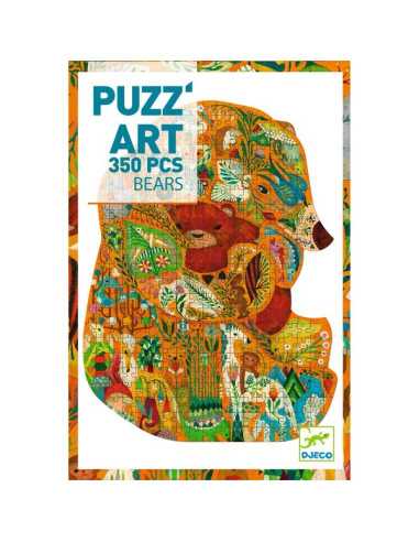 Puzzle Ours 350 pièces Puzz'art - Djeco