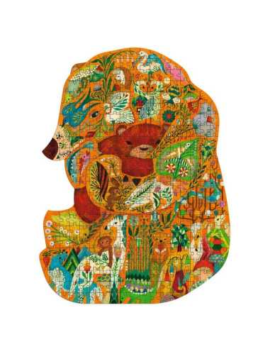 Puzzle Ours 350 pièces Puzz'art - Djeco Puzzle Ours 350 pièces Puzz'art - Djeco