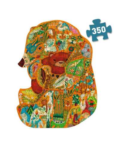 Puzzle Ours 350 pièces Puzz'art - Djeco Puzzle Ours 350 pièces Puzz'art - Djeco