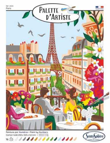 Peinture par numéros Paris Palette... Peinture par numéros Paris Palette...