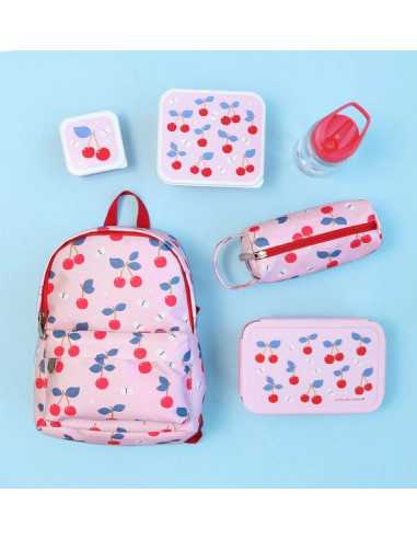 4 boites à goûter Cerises - A Little... 4 boites à goûter Cerises - A Little...