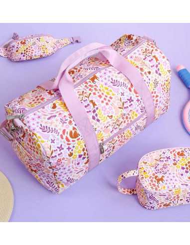 Sac de voyage Jardin fleuri - A... Sac de voyage Jardin fleuri - A...