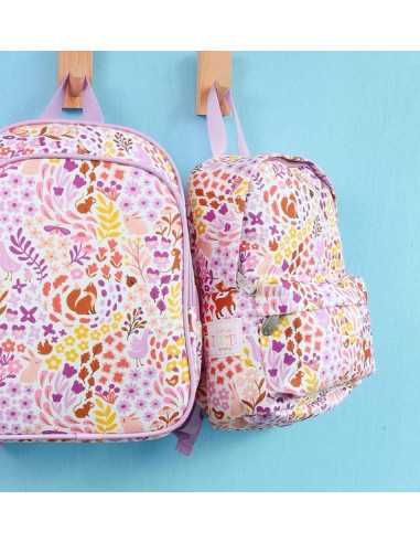 Petit sac à dos Jardin fleuri - A... Petit sac à dos Jardin fleuri - A...