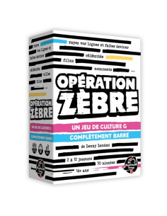 Jeu Opération Zèbre