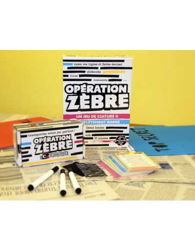 Jeu Opération Zèbre Jeu Opération Zèbre