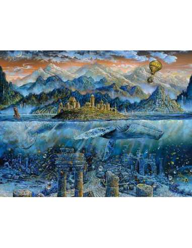 Puzzle 2000 pièces Sage baleine -... Puzzle 2000 pièces Sage baleine -...