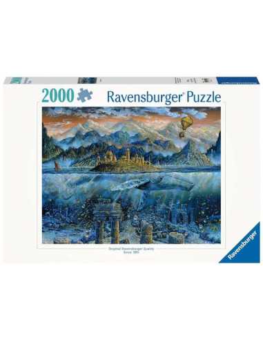 Puzzle 2000 pièces Sage baleine -...