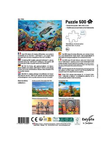 Puzzle Fonds Marins 500 pièces XL -... Puzzle Fonds Marins 500 pièces XL -...