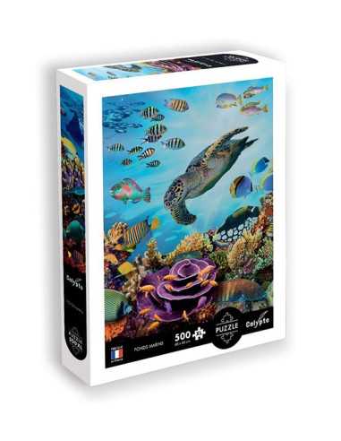 Puzzle Fonds Marins 500 pièces XL -...