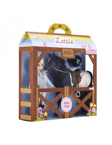 Cheval et poupée Lottie Poney Club Cheval et poupée Lottie Poney Club