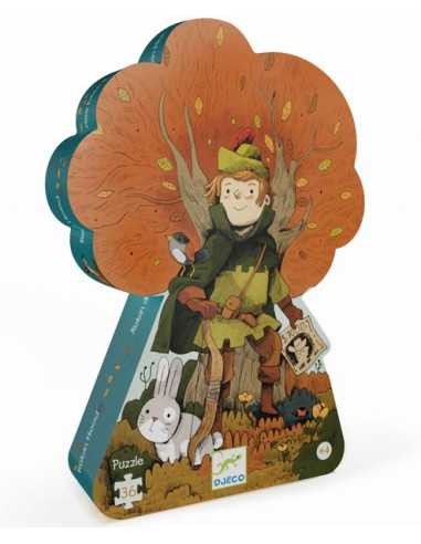 Puzzle Robin des bois 36 pièces - Djeco