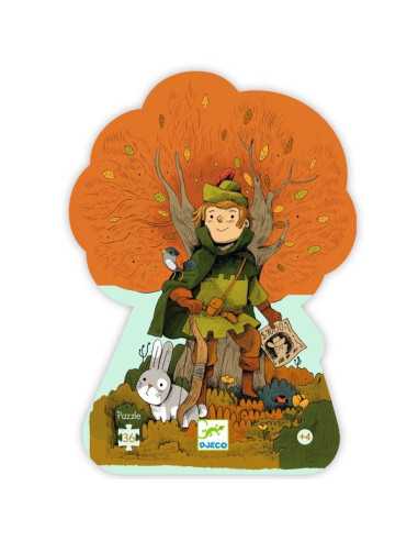 Puzzle Robin des bois 36 pièces - Djeco Puzzle Robin des bois 36 pièces - Djeco