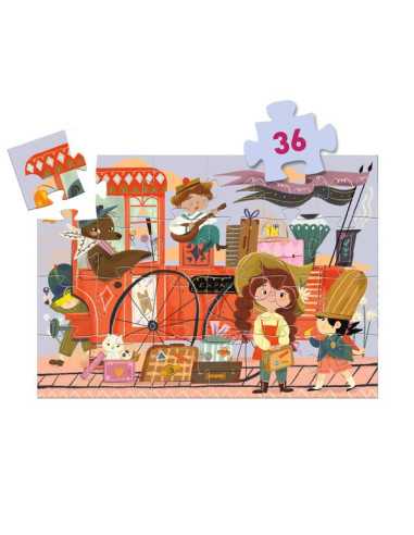 Puzzle Le voyage de Mia 36 pièces -... Puzzle Le voyage de Mia 36 pièces -...