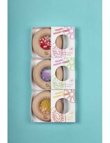 Hochet sensoriel carotte - Petit Boum Hochet sensoriel carotte - Petit Boum