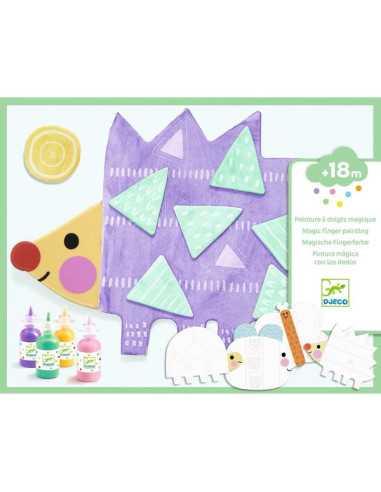Peinture à doigts magique Petites... Peinture à doigts magique Petites...