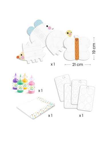 Peinture à doigts magique Petites... Peinture à doigts magique Petites...