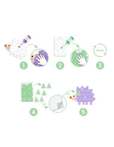 Peinture à doigts magique Petites... Peinture à doigts magique Petites...