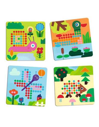 Mosaïco Mini Animo - Djeco Mosaïco Mini Animo - Djeco