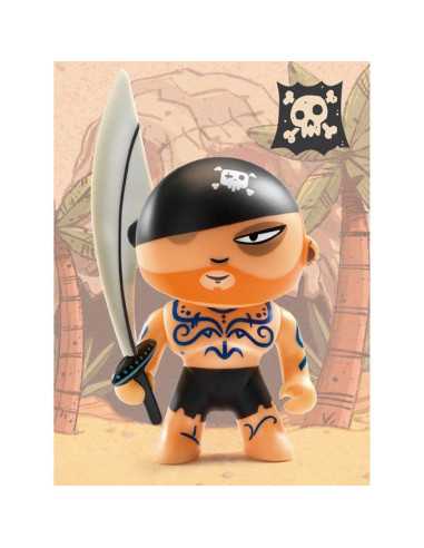 Figurine pirate Arty Toys Tatoo - Djeco Figurine pirate Arty Toys Tatoo - Djeco