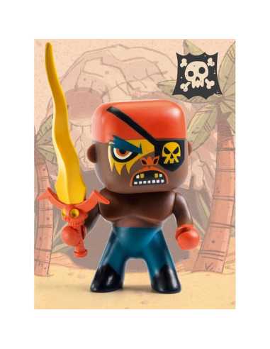 Biglos figurine pirate Arty Toys - Djeco Biglos figurine pirate Arty Toys - Djeco