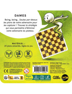 Jeu magnétique Dames - Iello 2
