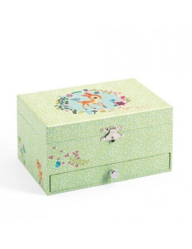 Boîte à musique chanson du faon - Djeco Boîte à musique chanson du faon - Djeco