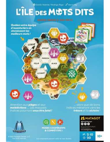 Jeu l’Ile des Mots Dits - Matagot Jeu l’Ile des Mots Dits - Matagot