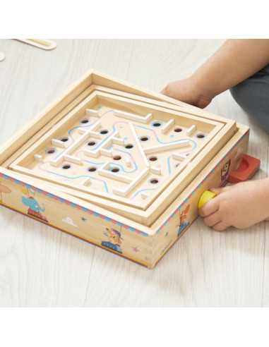 Labyrinthe à bille Applepop - Janod Labyrinthe à bille Applepop - Janod