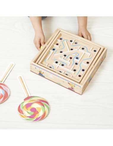 Labyrinthe à bille Applepop - Janod Labyrinthe à bille Applepop - Janod