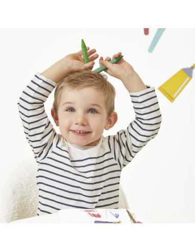 12 Crayons de cire - Janod 12 Crayons de cire - Janod